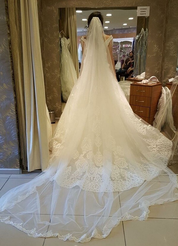 gelinlik nikahta giyildi. - Görsel 2