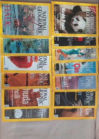 National Geographic Dergi Seti 1995-2007
