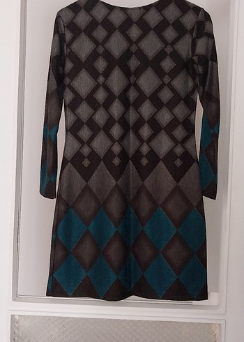 Uzun Kollu Midi Elbise - Görsel 4