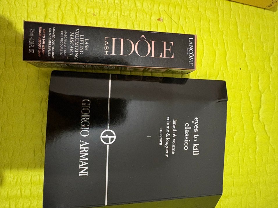 Armani,Lancome,Clarins Maskara - Görsel 3