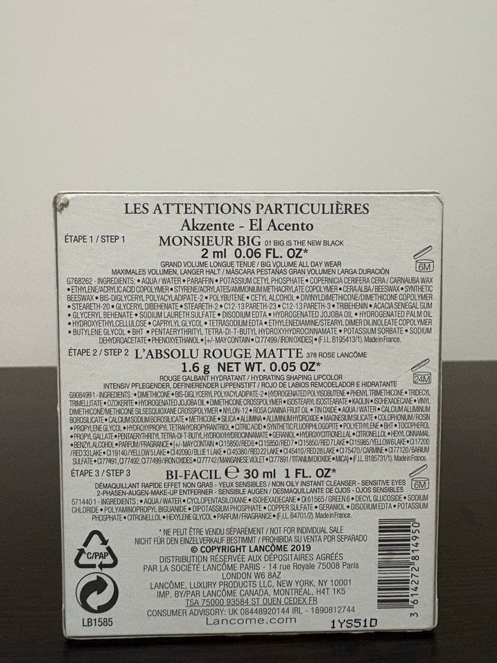 Lancôme Les Attentions makyaj Seti - Görsel 3