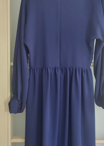 LACİVERT ELBİSE - Görsel 6