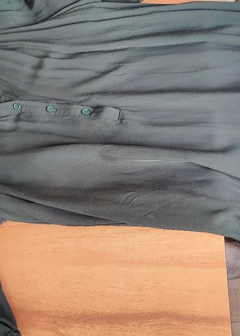 ZÜMRÜT YEŞİLİ ELBİSE - Görsel 6