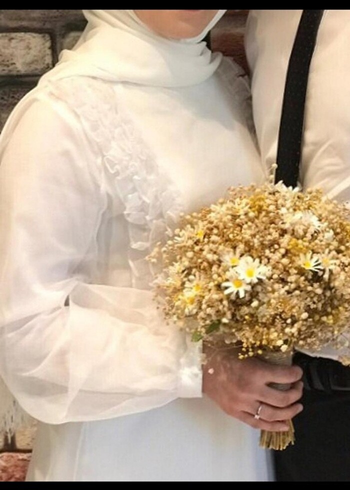 Beyaz M / 38 TouchePrive Gelinlik - Görsel 2