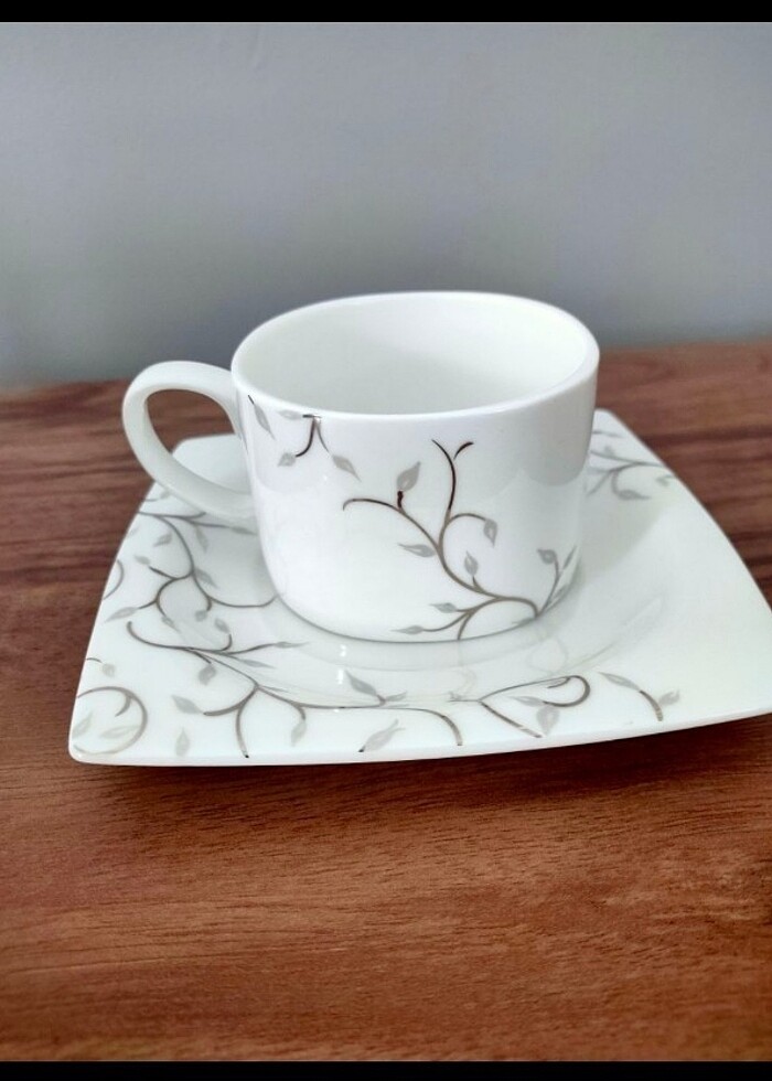 Porselen tencere fincan  - Görsel 2