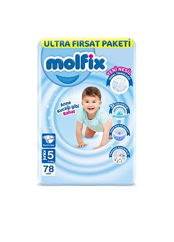 Molfix Molfix 5 numara 118 adet