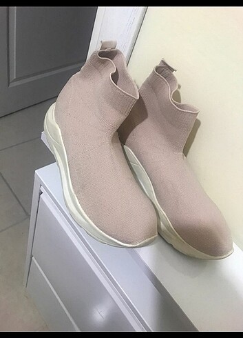 39,5 Beden Örme çorap bot sneaker çizme