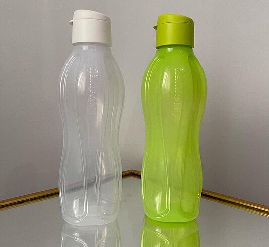 tupperware 1 lt şişe (yesil )