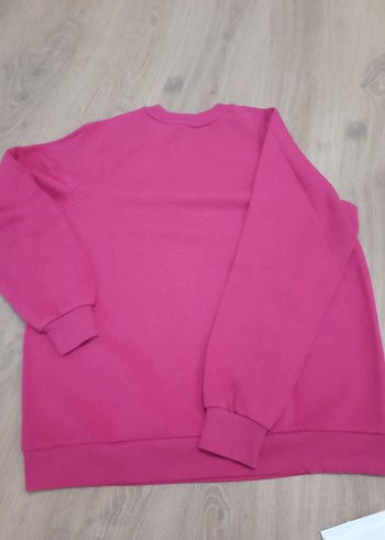 Defacto Pembe Kadın Bisiklet Yaka Sweatshirt
