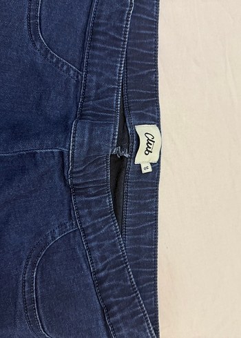 30 Beden Lacivert Midi Kadın Kot Pantolon