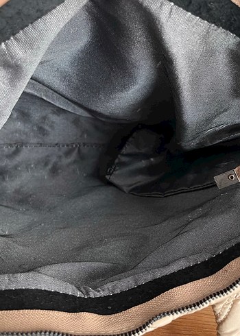 Bej Kapitone Kadın Çanta - Görsel 9