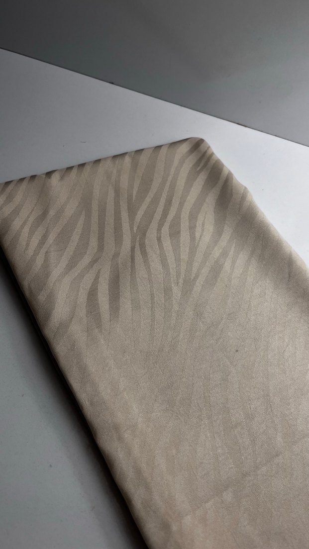 Krem jakar şal - Görsel 2