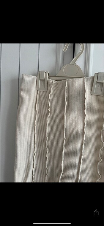 xs Beden Zara triko ekru etek 34/xs