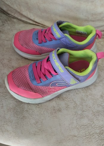 Kız Çocuk Renkli Skechers Spor Ayakkabı