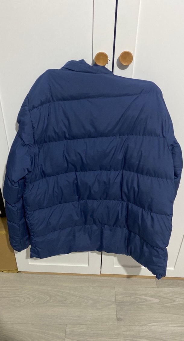 Erkek  Lacivert Midi Kışlık Fermuarlı Mont - Görsel 4