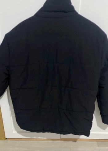 Siyah Fermuarlı Erkek Kışlık Mont - Görsel 4