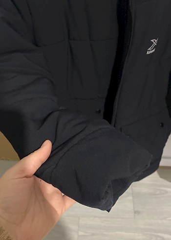 Siyah Fermuarlı Erkek Kışlık Mont - Görsel 3