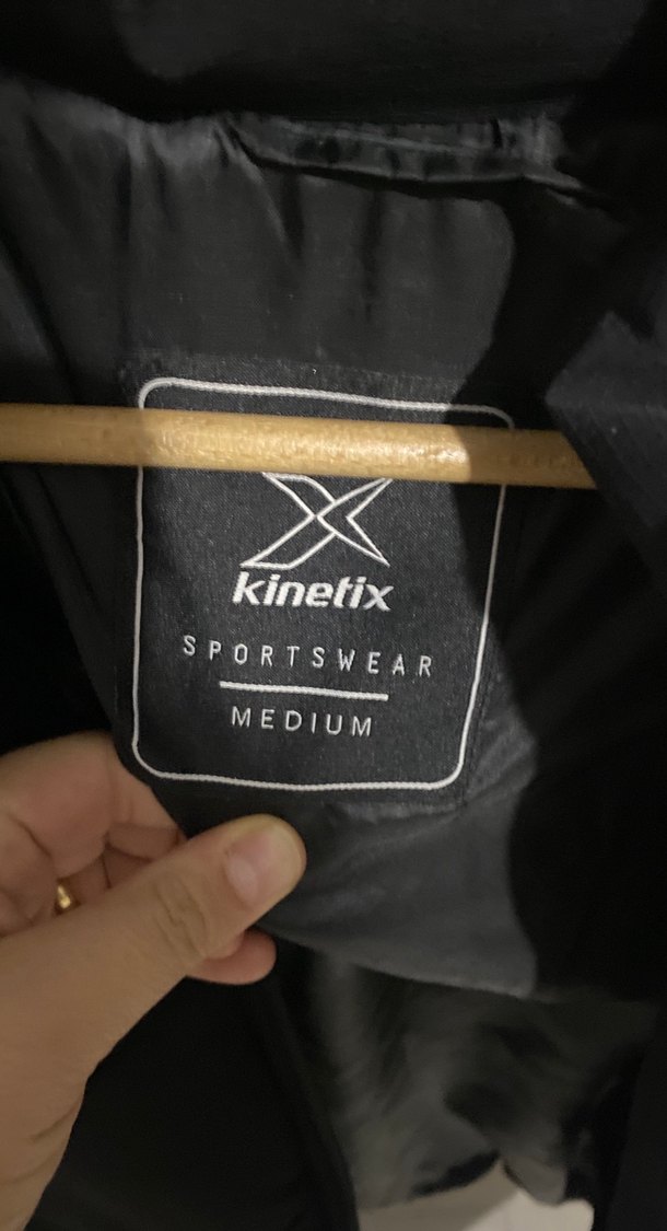 Siyah Fermuarlı Erkek Kışlık Mont - Görsel 2