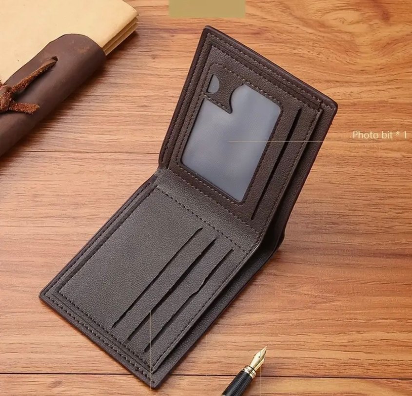 Kahverengi Erkek çoklu kart yuvalı Cüzdan - Görsel 2