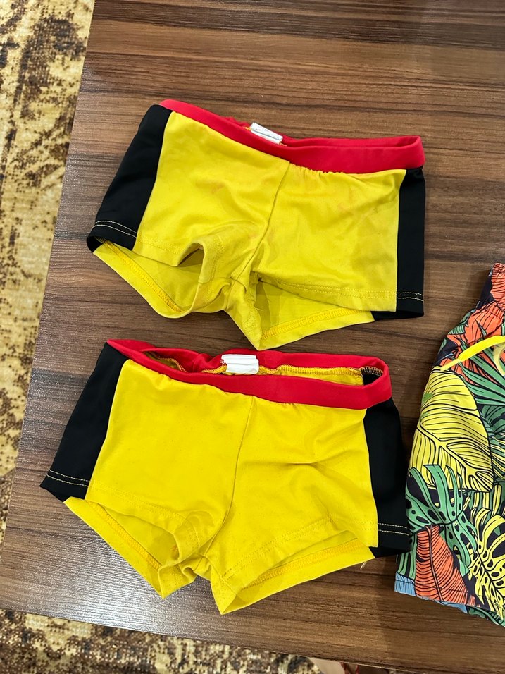 Renkli Baskılı Erkek Çocuk Mayo ve Şort - Görsel 3