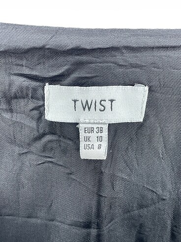 38 Beden siyah Renk Twist Mini Etek %70 İndirimli.
