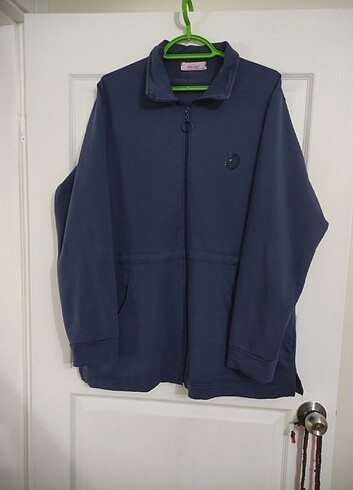 Sweatshirt fermuarli