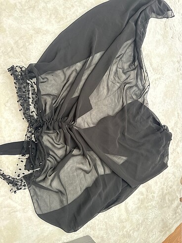 Hazır şal inci detaylı - Görsel 2