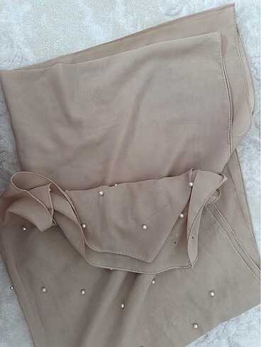 İncili eşarp - Görsel 2