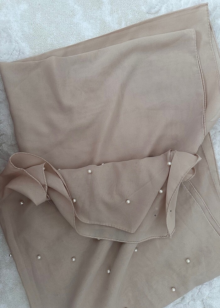 İncili eşarp - Görsel 2