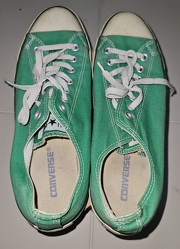 44 Beden yeşil Renk Converse Ayakkabı 