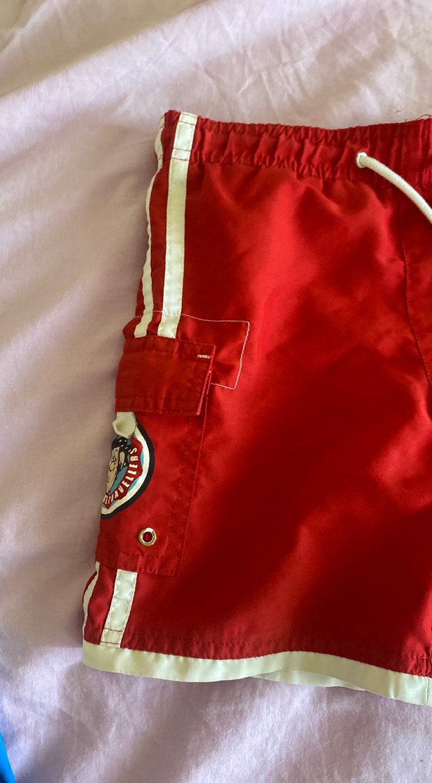 Kırmızı Mini Erkek Mayo Şort - Görsel 2