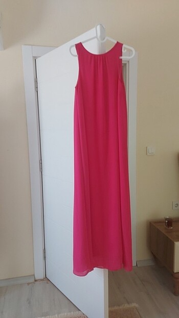 Armine Uzun saten elbise