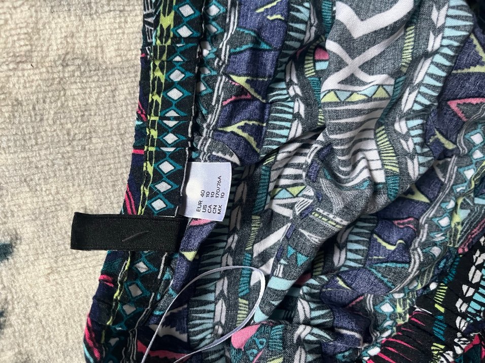 Straplez Desenli şort tulum - Görsel 3