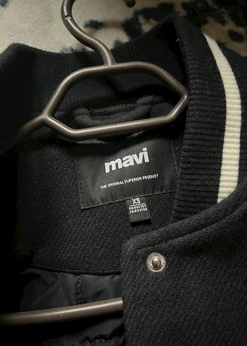 Düğmeli lacivert Spor Kadın Ceket - Görsel 2