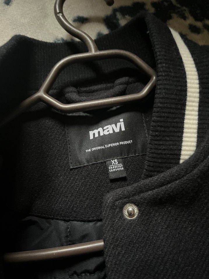 Düğmeli lacivert Spor Kadın Ceket - Görsel 2