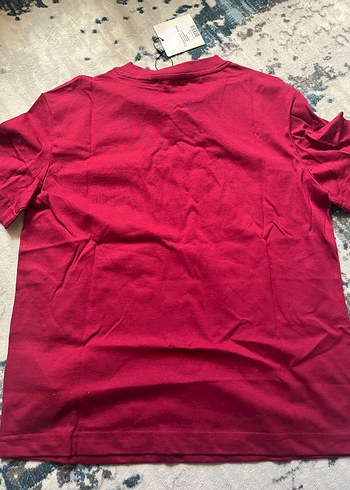 Calvin Klein Jeans Kırmızı Kadın Tişört - Görsel 3