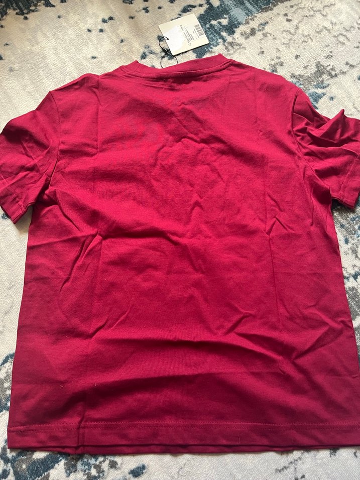 Calvin Klein Jeans Kırmızı Kadın Tişört - Görsel 3