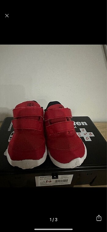 22 Beden Nike bebek ayakkabı