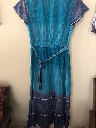 Diğer #etnik elbise #mavi