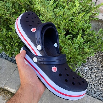 crocs lacivert 41-42 ve pembe 37 numara