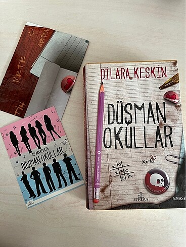  Beden Renk düşman okullar set İMZALI