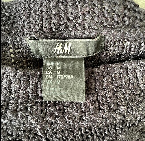 H&M hm kacivert kazak