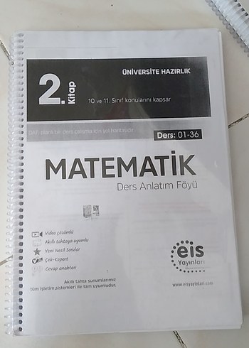EİS AYT MAT Üniversite Hazırlık Matematik Ders Notları