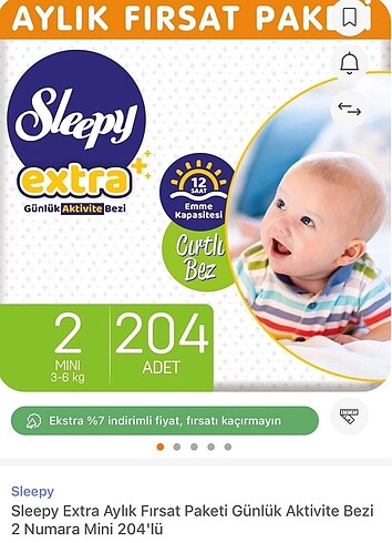 Anne bebek bez sleepy