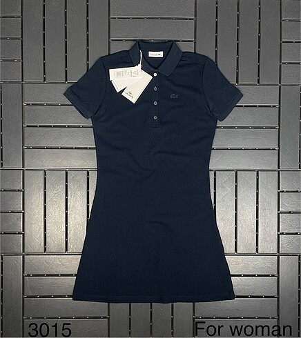 Lacoste lacivert elbise