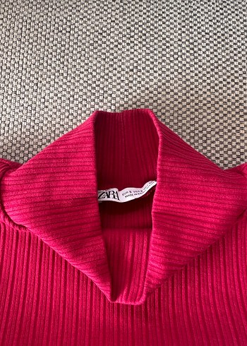 Pembe Fırfırlı Bluz - Görsel 3