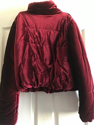 Bordo kadife mont