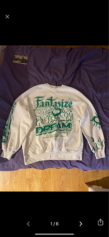 Bershka Oversize Sweatshirt