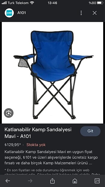 Kamp sandalyesi