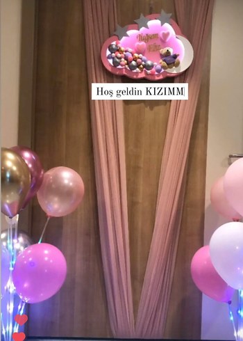  Beden Pastel Pembe Bebek kapı Süsü